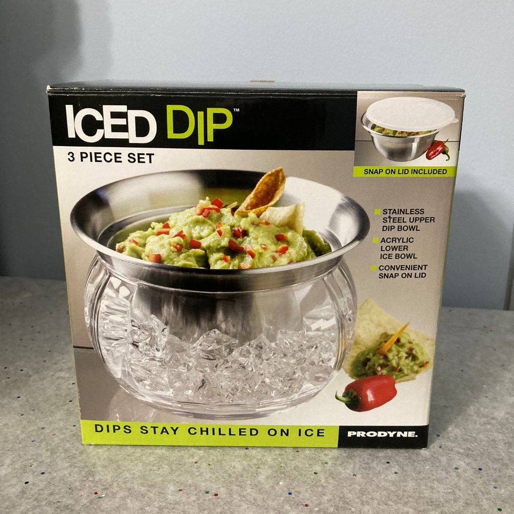 NWOT * Iced Dip Dish